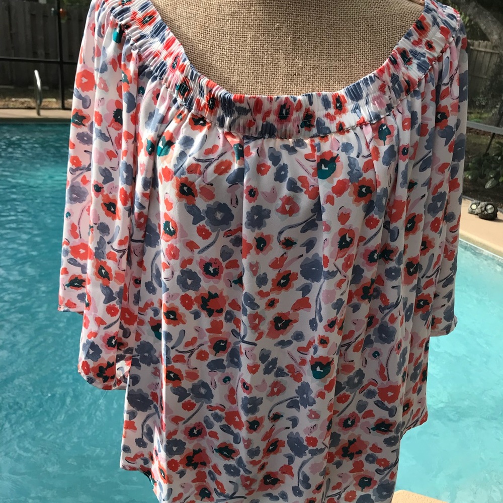 Beautiful floral blouse